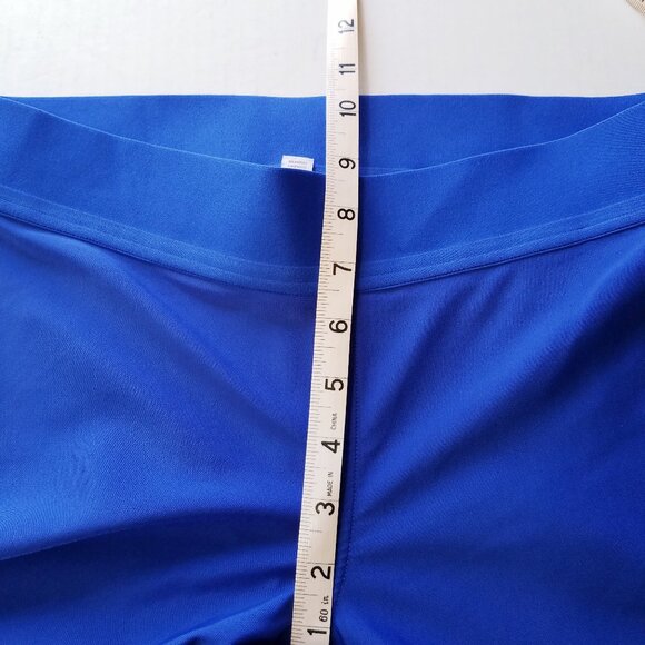 Stella McCartney x Adidas | Legging, Blue size Large Embossed ZEbra Print - Picture 9 of 15